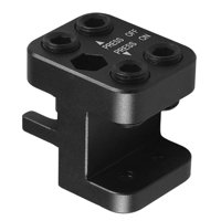 Magideal - Herramienta De Prensa De Cadena De Eslabones Maestro Resistente, Herramienta De Reparación De Motocicletas Anodizada 08-0675O Para Montaje De Accesori Negro