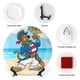 thumbnail image 3 of Scooby-Doo: Piratas Plato decorativo de porcelana fina (bone china), plato decorativo de cerámica para hogar, oficina, soporte de pared, platos decorativos para dormitorio - 6 pulgadas (15 cm), 3 of 6