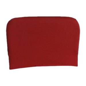 Magideal - Silla De Oficina Respaldo De La Silla Slip Silla Giratoria Protector De Silla De Escritorio Lavable Suave Para Sala De Estudio Decoración Del Hogar De Rojo 28X48Cm