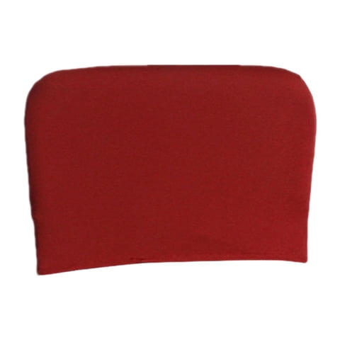 Magideal - Silla De Oficina Respaldo De La Silla Slip Silla Giratoria Protector De Silla De Escritorio Lavable Suave Para Sala De Estudio Decoración Del Hogar De Rojo 28X48Cm
