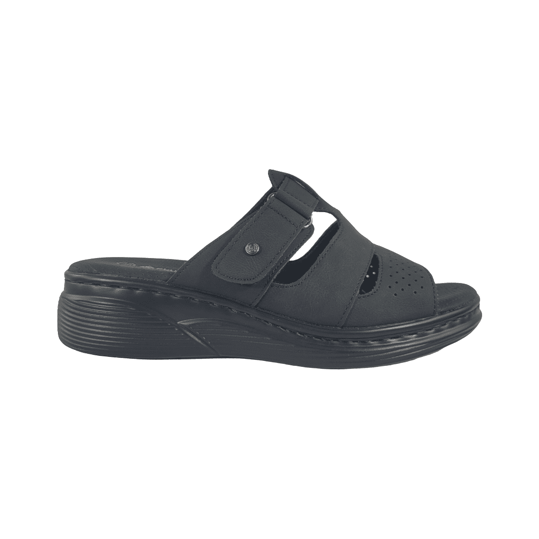 Sandalias Passer Negro Casual Mujer 008-02 - Talla 39