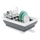 thumbnail image 1 of Escurridor de platos plegable THANSTAR, portátil para cocina, 1 of 7