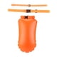 thumbnail image 3 of Boya De Natación Inflable Bolsa Impermeable Ultraligera Para Lago Piscina Senderismo Naranja 55cmx38cm, 3 of 5