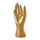 thumbnail image 5 of Mano De Maniquí Femenina, Soporte Para Pulsera, Collar, Anillo, Guantes, Dorado, 5 of 5