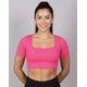 thumbnail image 2 of Top Camiseta Deportiva Mujer Manga Corta Acanalado, 2 of 4