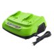 thumbnail image 1 of Cargador Greenworks 40V 8A de Doble Puerto, 1 of 8