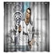 thumbnail image 1 of Cortina de ducha de Cristiano Ronaldo, juego de cortinas de baño con ganchos, tamaño 60 x 72 pulgadas, 1 of 3