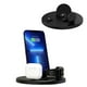 thumbnail image 1 of Estación de carga inalámbrica 3 en 1 compatible con iPhone/iWatch/Airpods, base de carga multifunción para un suministro de energía eficiente y cómodo.-Negro, 1 of 6