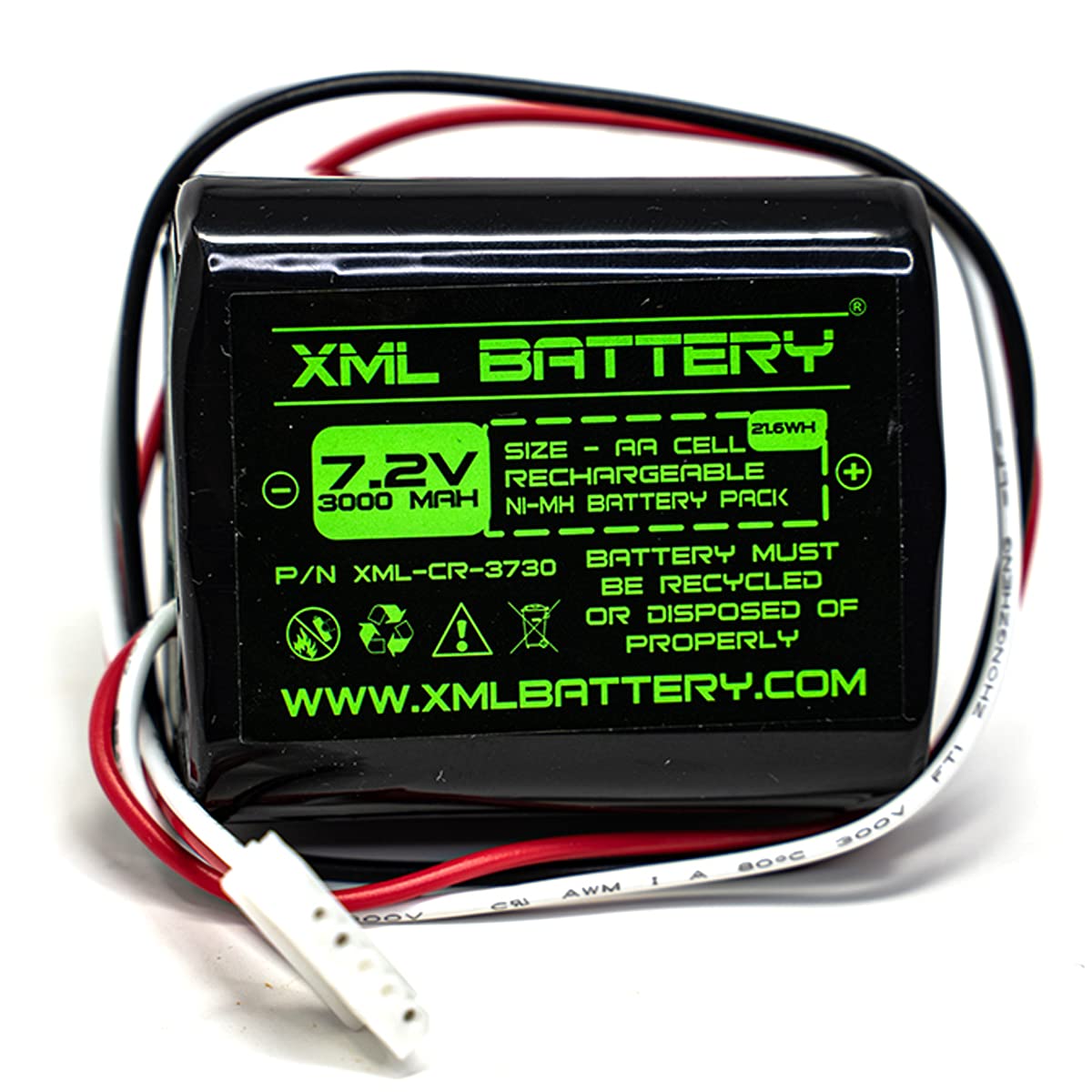 Batería Ni-Mh Xml Battery 7.2 V 3000 Mah Para Irobot Braava 380 380T 390