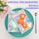 thumbnail image 2 of Bolsa Mylar Jetmore 100 u 2.4 x 3.94 inch resellable holográfica, 2 of 3