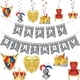 thumbnail image 1 of Pancarta de cumpleaños medieval Skylety de Party Supplies, 25 piezas, 1 of 3
