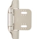 thumbnail image 2 of Bisagras para gabinete Franklin Brass de cierre automático, níquel satinado, 2 of 7