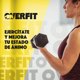 thumbnail image 4 of Mancuerna Hexagonal 15 Kg Acero Y Caucho Overfit Fitness Negro, 4 of 4
