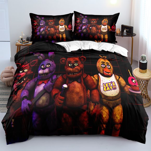 Toy Bear Series Three-Piece Bedding Set