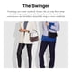 thumbnail image 4 of Bolso Coach The Originals Swinger de Cuero Negro, 4 of 7