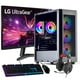 thumbnail image 1 of PC GAMER + MONITOR 24 + Perif: AMD RYZEN 5 8400 32Gb 1Tb RTX 4060 WiFi Air, 1 of 1