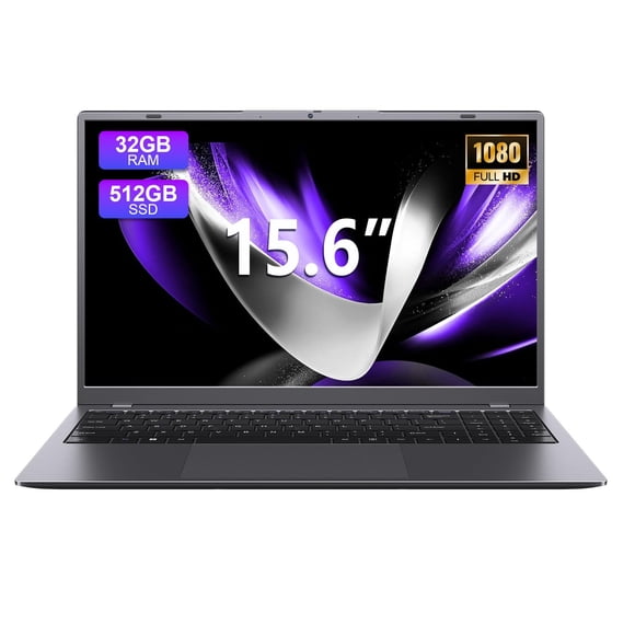 Laptop KINOBUC 15.6" FHD 32 GB RAM 512 GB SSD Pentium