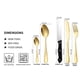 thumbnail image 3 of Conjunto de utensilios de camping, plata de camping Conjunto para 2, cubiertos de viaje reutilizables con caso incluyen cuchillo tenedor cuchara plato, 3 of 3