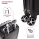 thumbnail image 2 of Luggage SwissGear 7585, equipaje de mano expandible con parte rígida, 19 pulgadas, negro, 2 of 9