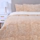 thumbnail image 1 of Plumon Coral Print Sherpa Nomade Estampado 2 Plazas Amarillo, 1 of 3