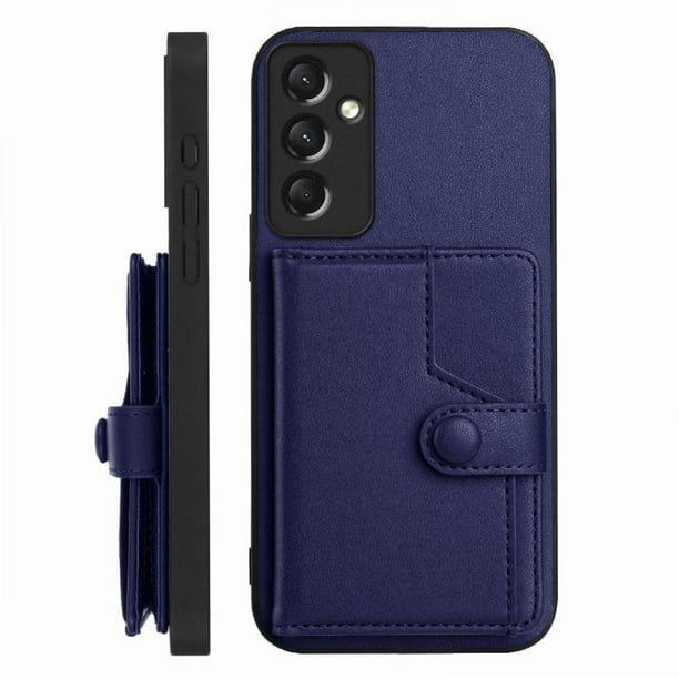 FOXDOCK Funda para SAMSUNG Galaxy A24 con Bloqueo RFID - Diseño Elegante con Cierre de Botón
