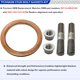 thumbnail image 2 of Kit de Pernos de Pasador GOLKNHA para Yamaha YFZ450, WR450F y YZ450F, 2 of 7