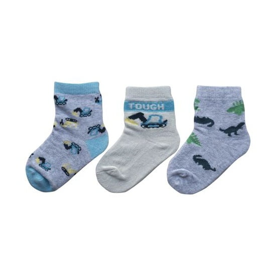 Set 3 Pares De Calcetines Niño Talla 18-24M