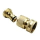 thumbnail image 1 of Conector De Manguera De Jardín De Latón De 3/4 Pulgadas Para Dispositivo De Riego Por Aspersión De Césped, 1 of 5
