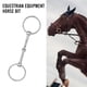 thumbnail image 2 of Anillo hueco boca unida para suministros ecuestres Control mejorado y comodidad, rodillo de boca de masticar unida, adecuado para entrenar caballos, 2 of 3