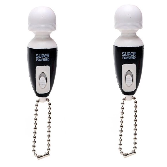 Masajeador mini portátil para llavero Gajoin 6,5 cm 2PK