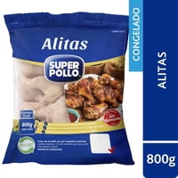 Pollo Alitas Congeladas 800 G Super Pollo