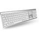 thumbnail image 1 of Teclado Bluetooth Macally ACEBT para Mac con teclado numérico, 1 of 7