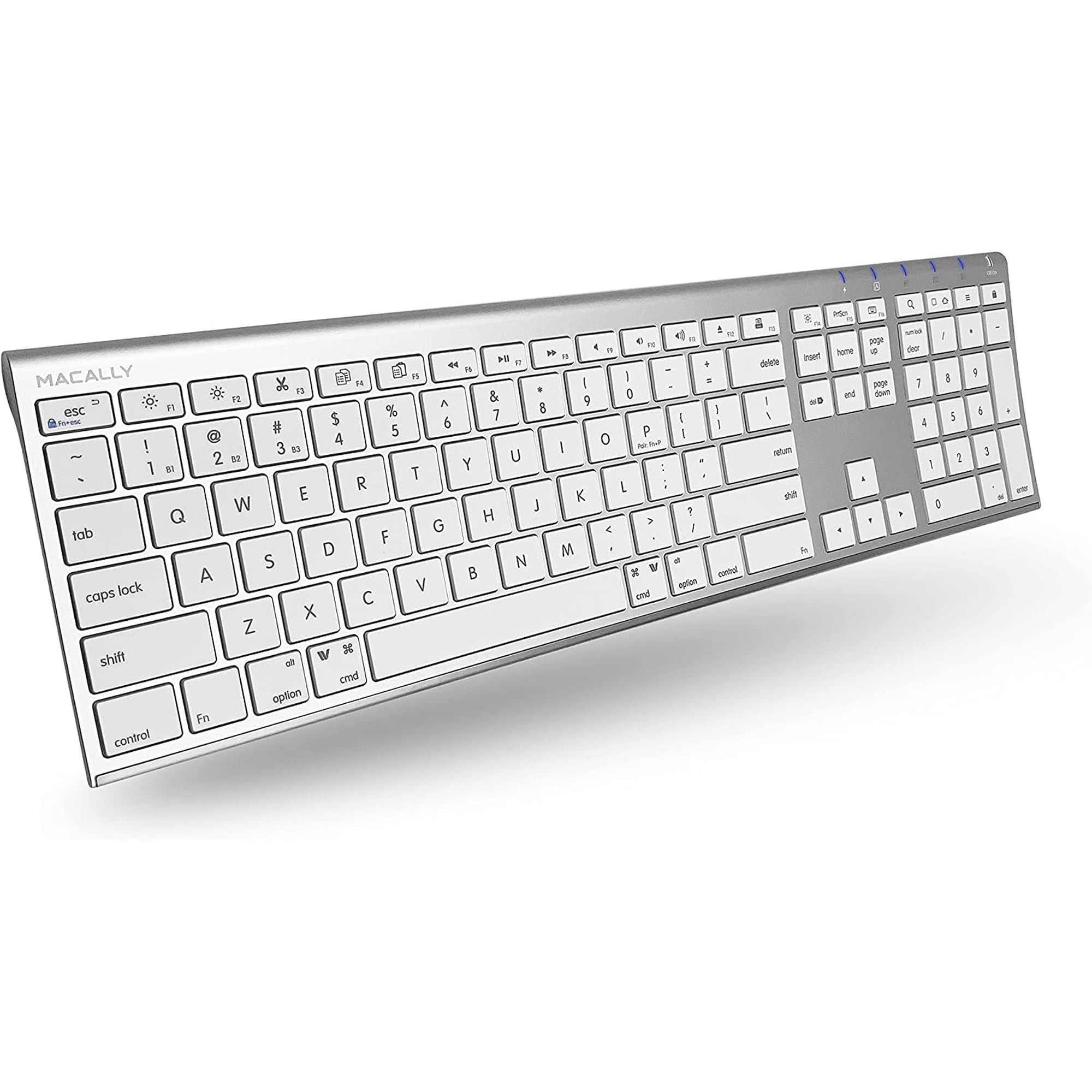 Teclado Bluetooth Macally Acebt Para Mac Con Teclado Numérico
