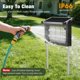 thumbnail image 3 of Zapper solar para insectos Zechuan 4500 V, resistente al agua, con cable de 3 m, 3 of 7