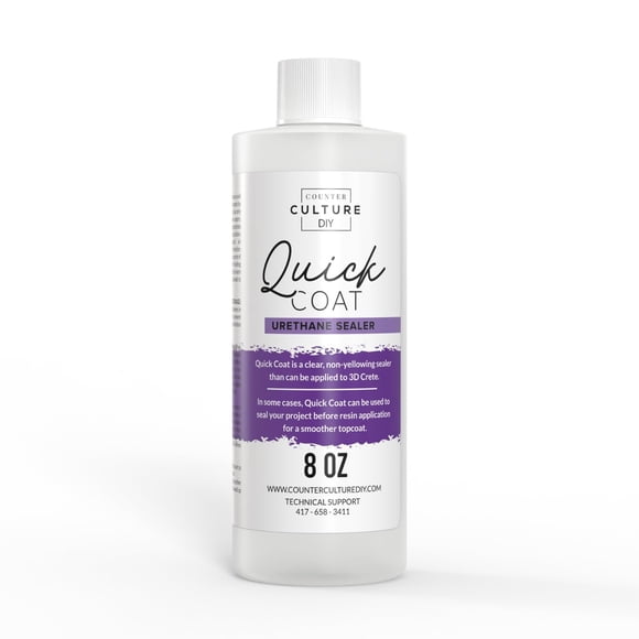 Sellador Quick Coat transparente de Counter Culture DIY, 237 ml
