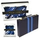thumbnail image 2 of Set de Backgammon Crazy Games Classic con Funda de Piel Azul, 2 of 3
