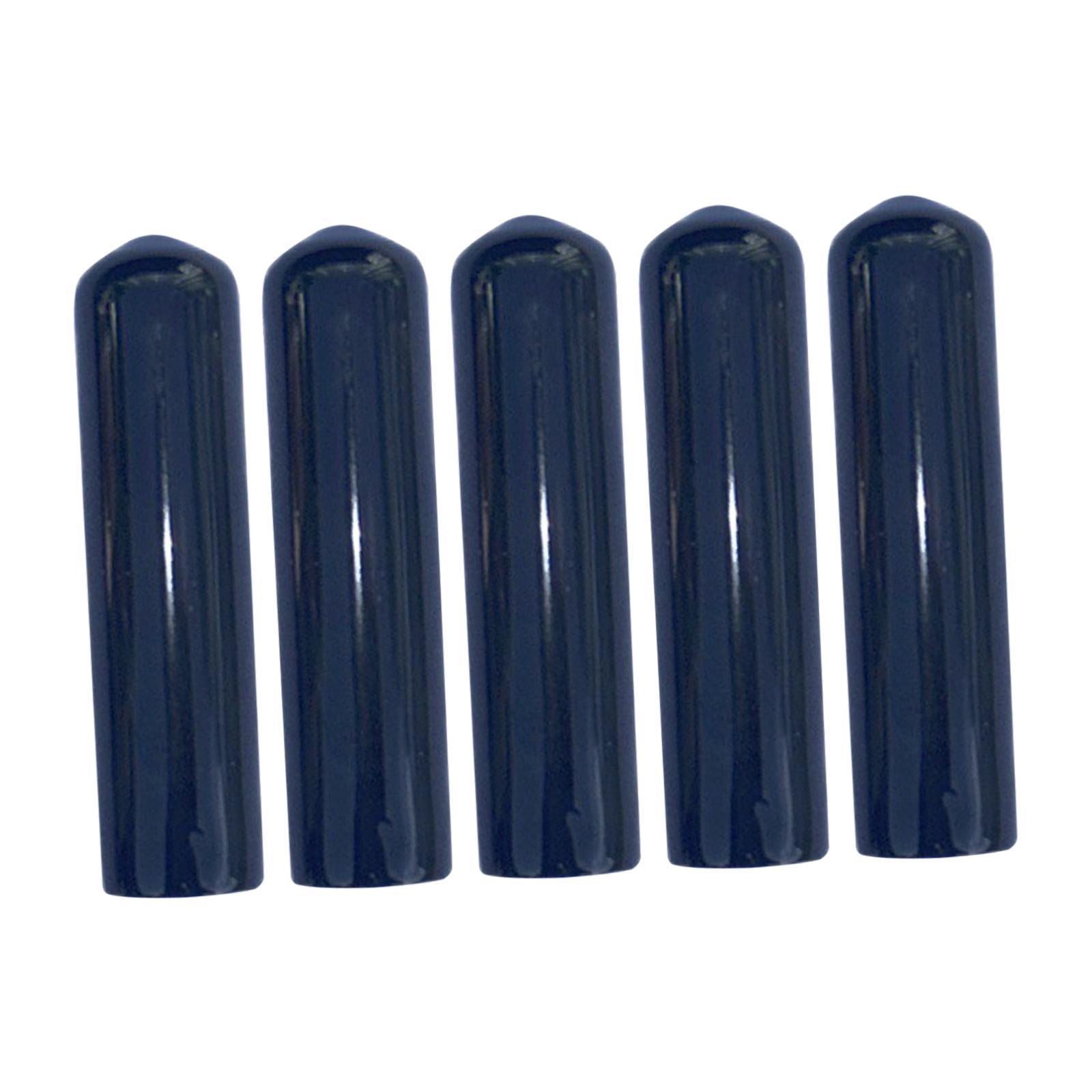 Magideal - 5 Uds Cubierta Para Punta De Taco De Billar, Cubierta Para Punta De Billar, Accesorios De Billar Portátiles, Tapa Protectora De Punta Para Taco De Bil 10Mm