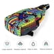 thumbnail image 5 of Osos Bailarines Riñonera Bandolera con Estampado Integral para Hombres y Mujeres, Bolso Cruzado Gráfico de Tendencia, Mochila de Hombro Streetwear para Ciclismo y Deportes, Riñonera Versátil Casual, 5 of 6