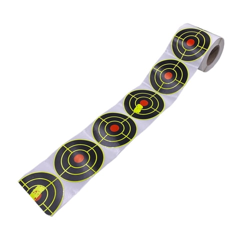 Ioensy - 100 Piezas Splatter Targets Reactive Target Shooting Ejercicio Autoadhesivo