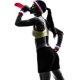thumbnail image 5 of Juego de 6 muñequeras a rayas: 2 diademas deportivas y 4 muñequeras de tenis. Absorben la humedad y absorben el sudor para ejercicios atléticos y baloncesto., 5 of 7
