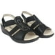 thumbnail image 4 of Sandalia Chalada Mujer Lupe-4 Negro Casual, 4 of 6