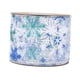 thumbnail image 5 of Cinta Navideña Con Borde Con Alambre, 10 Yardas Para Manualidades, Costura, Embalaje De Regalo, Color Azul, 5 of 5