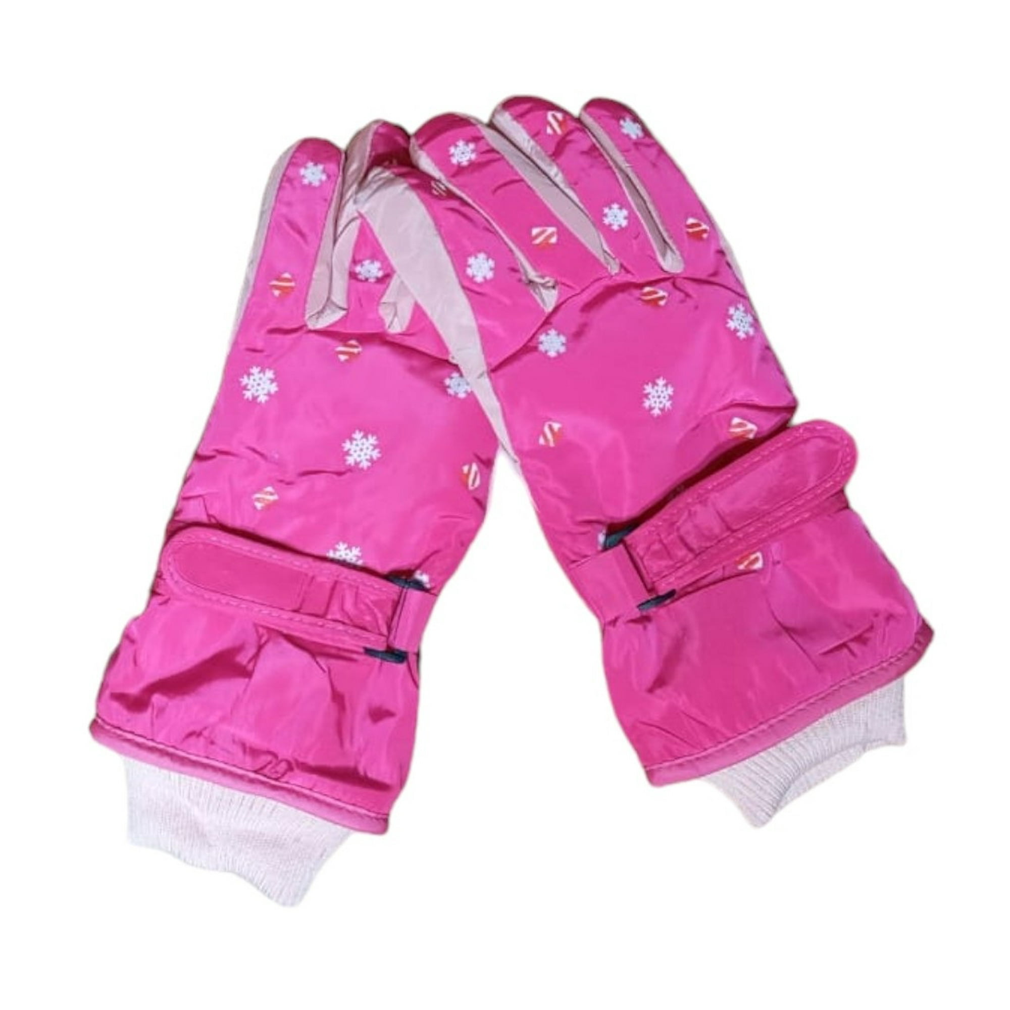 Hn - Guantes Para Nieve Térmicos, Invierno Para Mujer, Talla M Fucsia