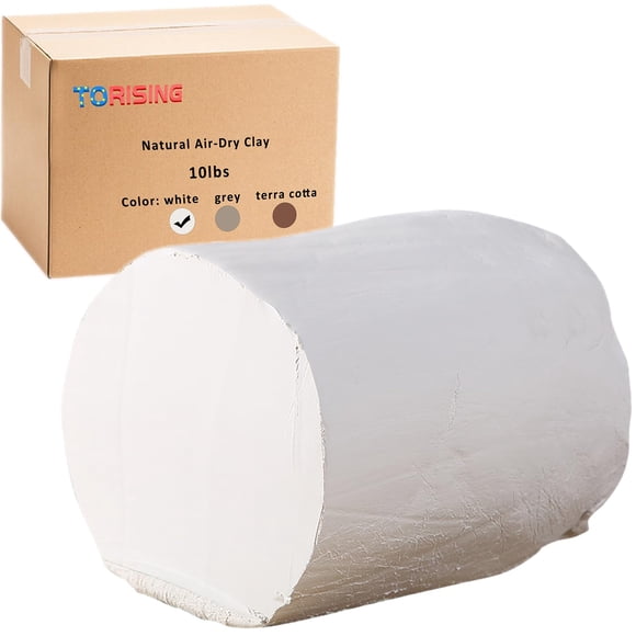 Arcilla De Secado Al Aire 4 5 Kg Blanca No Tóxica