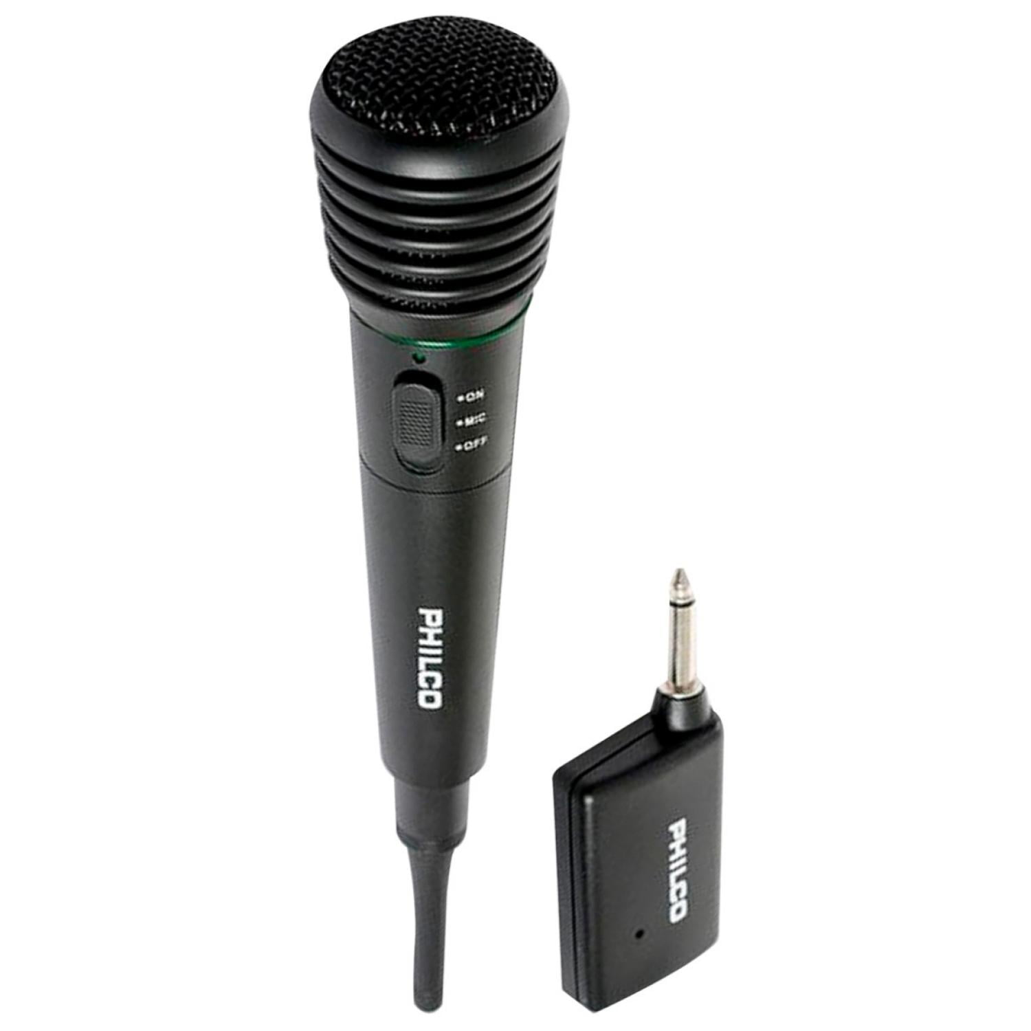 Philco - Microfono Inalambrico 2 En 1 Para Karaoke Cwm308