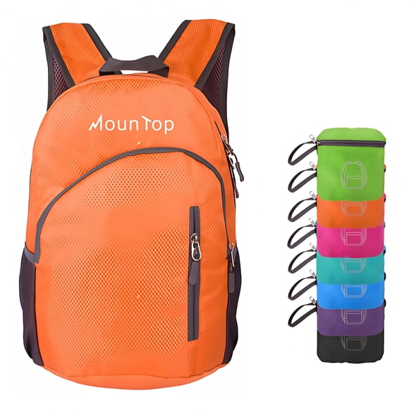 Mochila Plegable MounTop 20 L Resistente al Agua y Ultraligera