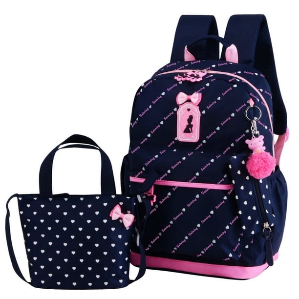 Dropshipping 3pcs/set School Bag Backpacks Schoolbag Fashion Kids Lovely Backpack for Children Girls Bag Student Mochila Sac