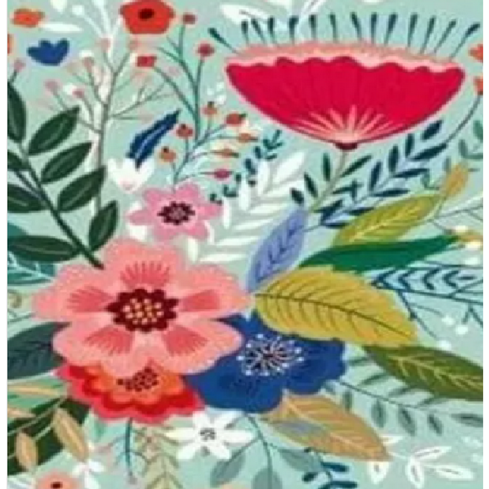 Genérico - Alfombra Redonda 120 Cm Quilín De Lino/algodón Agua