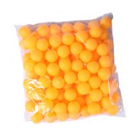 Magideal - Pelotas De Pong, Pelotas De Tómbola, Repuesto De Entretenimiento, Pelotas De Juego De Bingo Multiusos De 40Mm Para Suministros De Fiesta, Juegos De Pi 150 Piezas Amarillas