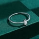 thumbnail image 2 of Exquisite 925 Silver Plated Zircon Ring for Women - Perfect for Casual Wear and Everyday Style, 2 of 5